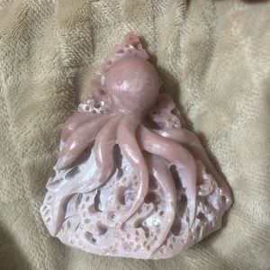 Pink Opal Crystal Octopus